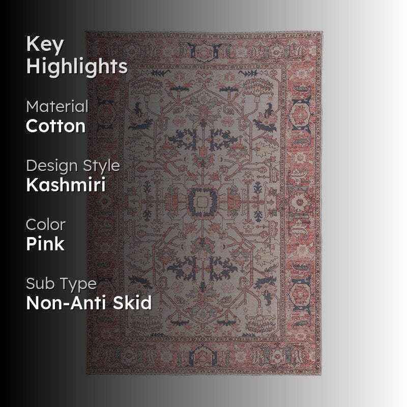 Elva Handwoven Cotton Rug media 2