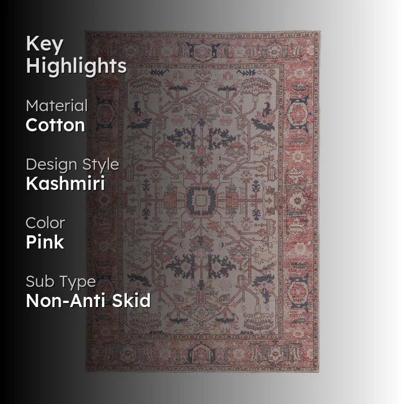 Elva Handwoven Cotton Rug media 2