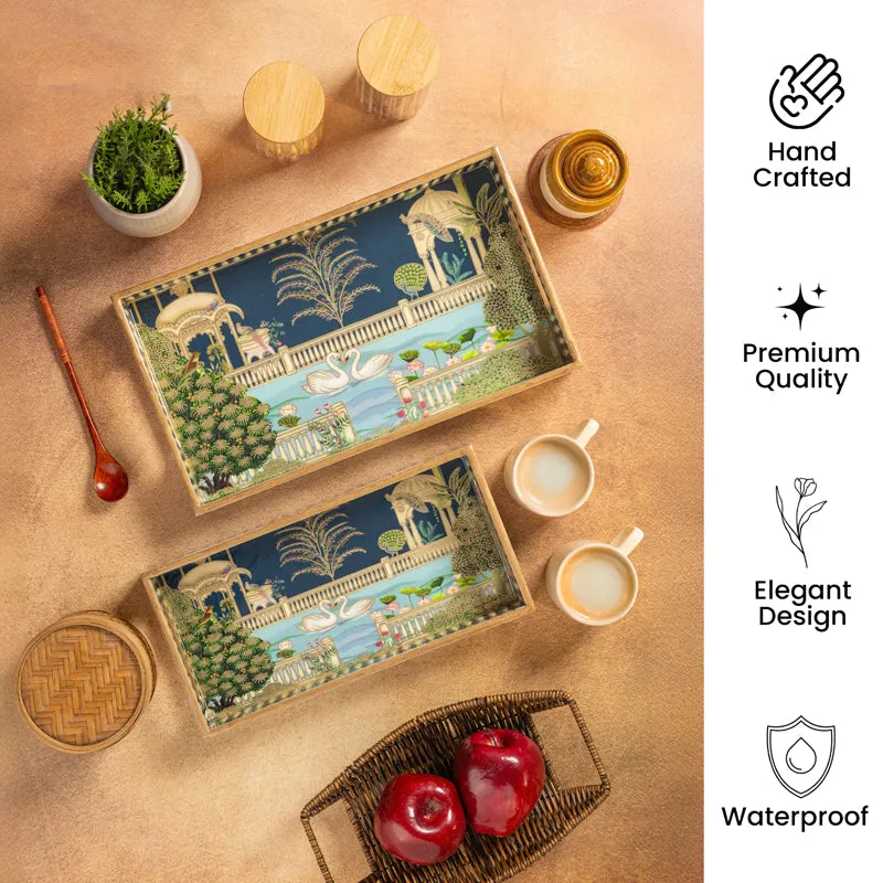 Rajhans Serving Tray - Set Of Two media 6