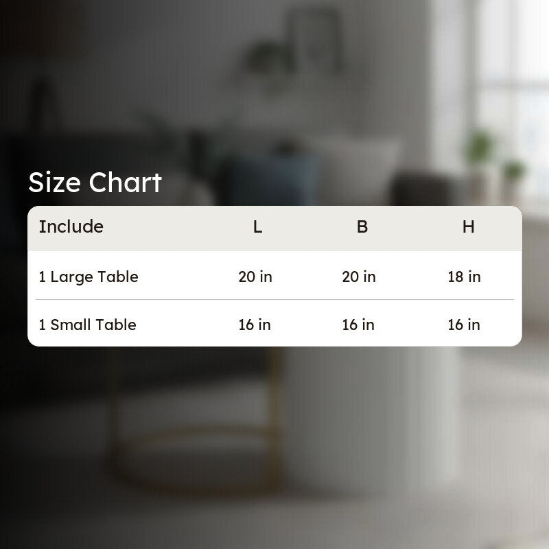 Elvora Center Table (White & Gold) - Set Of Two media 7