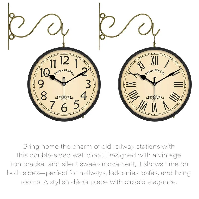 Brambleton Double Sided Wall Clock media 5