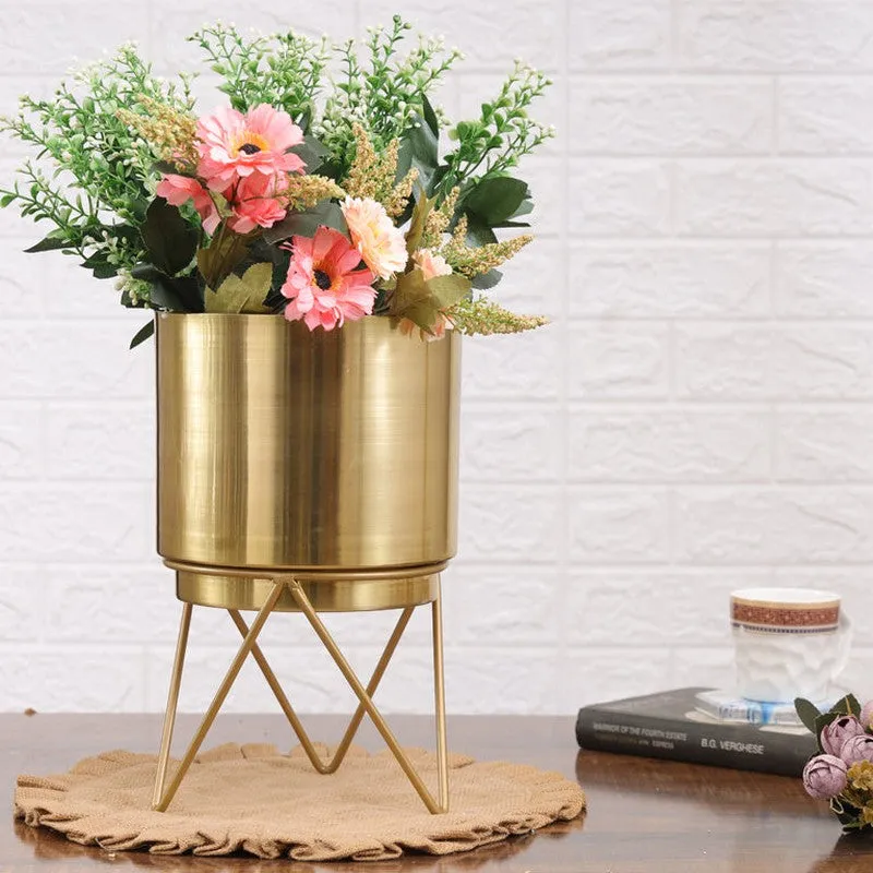 Teodora Planter - Gold media 2