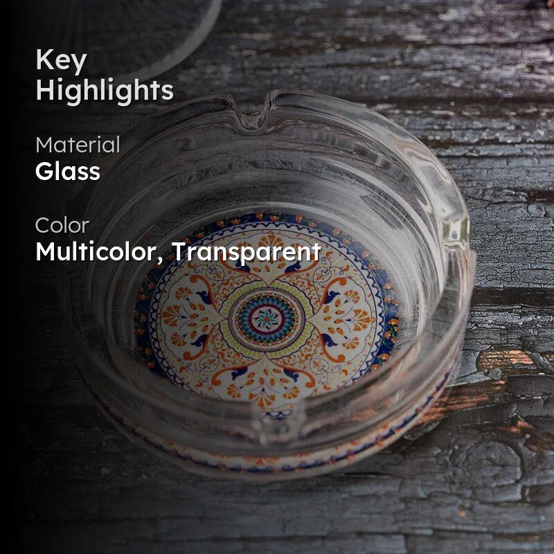 Pristine Turkish Ashtray - Multicolor media 2