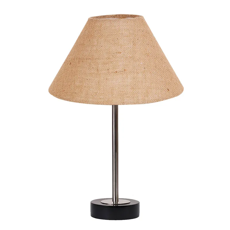Sienna II Rodin Wooden Table Lamp - Beige,Silver,Black media 4