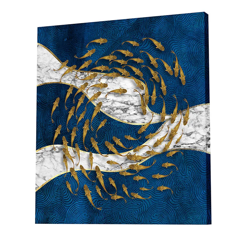 School Of Fish Canvas Wall Art media 3