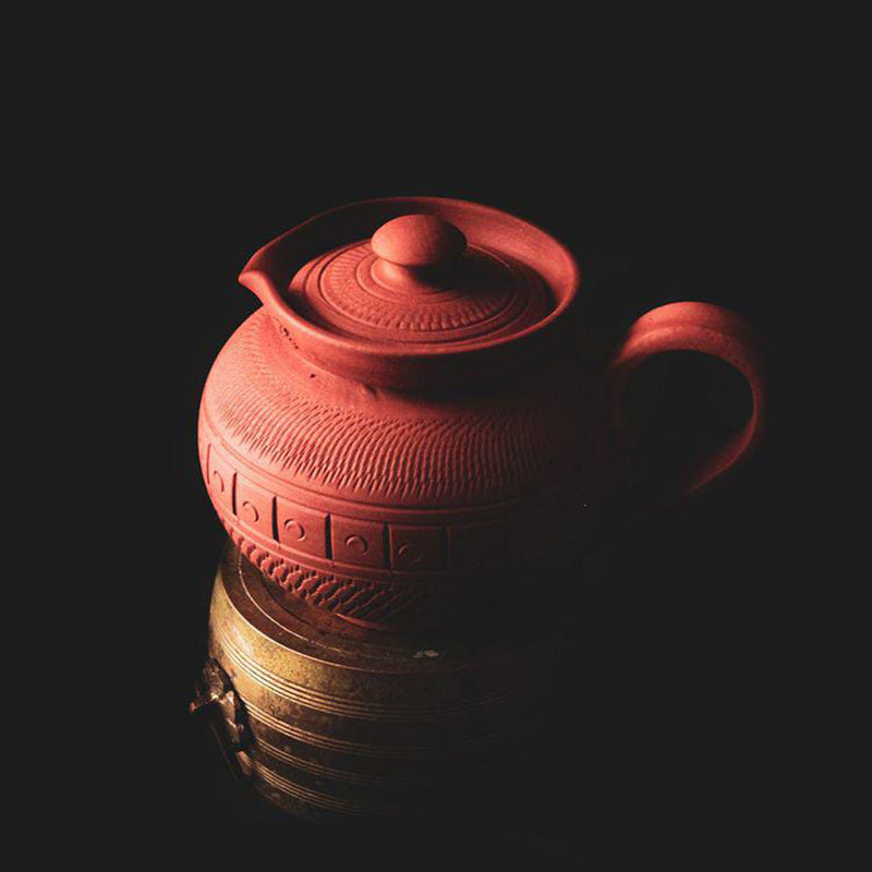 Terra Brew Terracotta Tea Pot  - 450 mL media 6