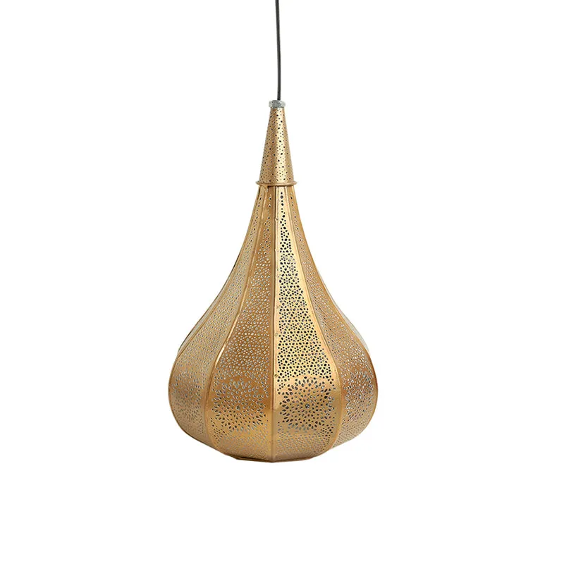 Dunes Of Light Hand-Etched Iron Ceiling Lamp media 4
