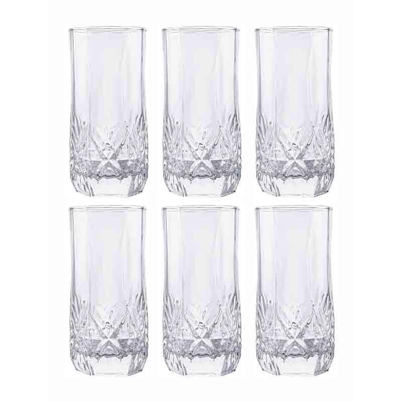 Rubix Glass Tumbler - Set of Six media 3