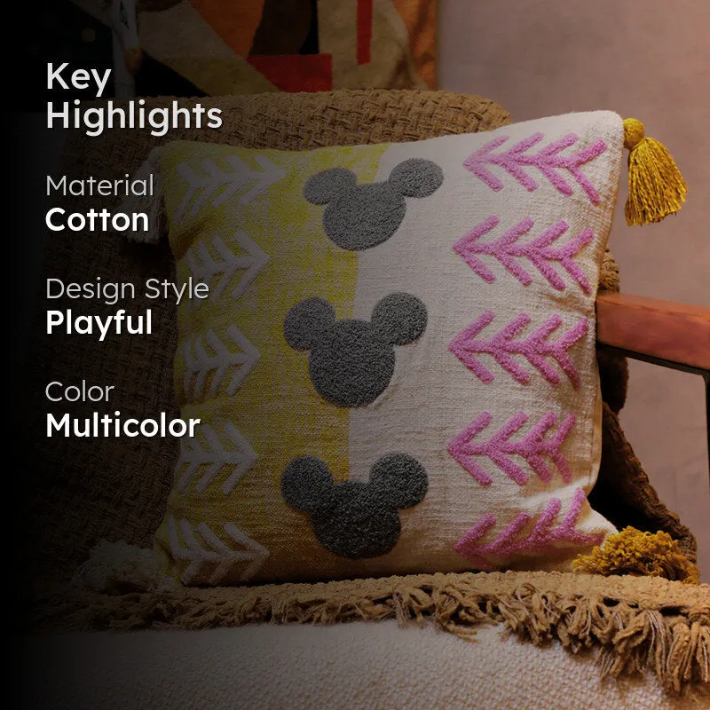 Plush Pavilion Tufted Cushion Cover - Multicolor media 2