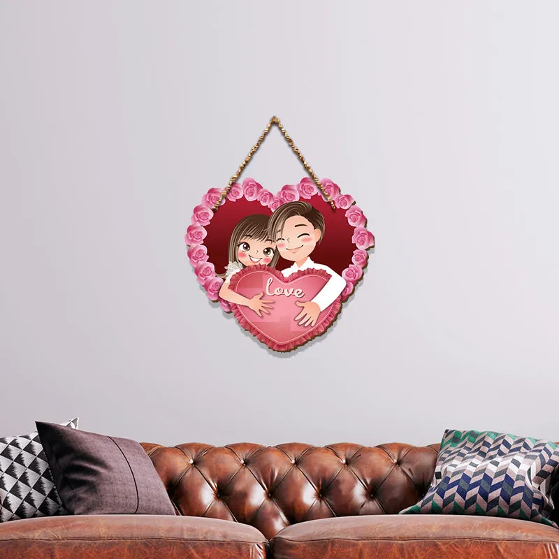 Adorable Love Wood MDF Wall Hanging media 4