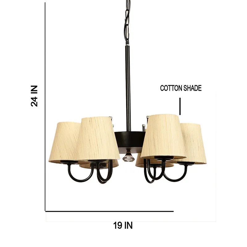 Viya Conical Ceiling Lamp - Off White media 5