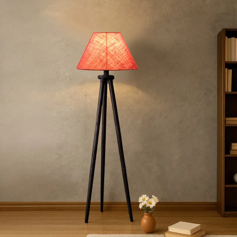 TriElite Conical Floor Lamp (Pink) media 1