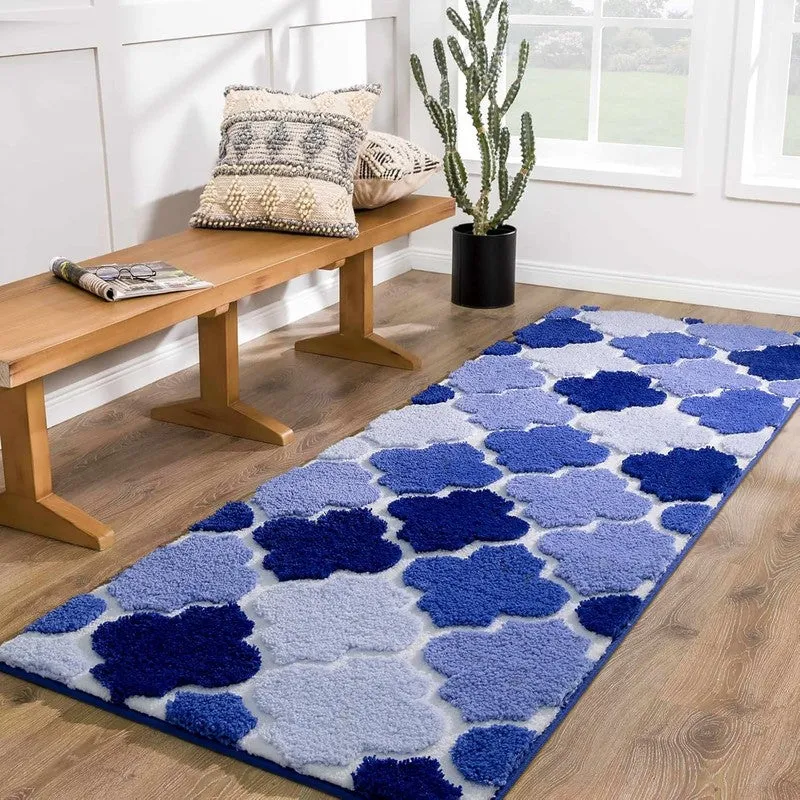 Sapphire Ellips Micro Fiber Runner Rug media 5