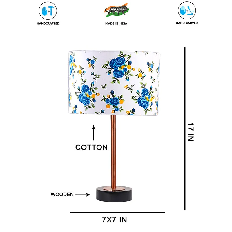 Fleura Wooden Table Lamp - Multicolor media 7