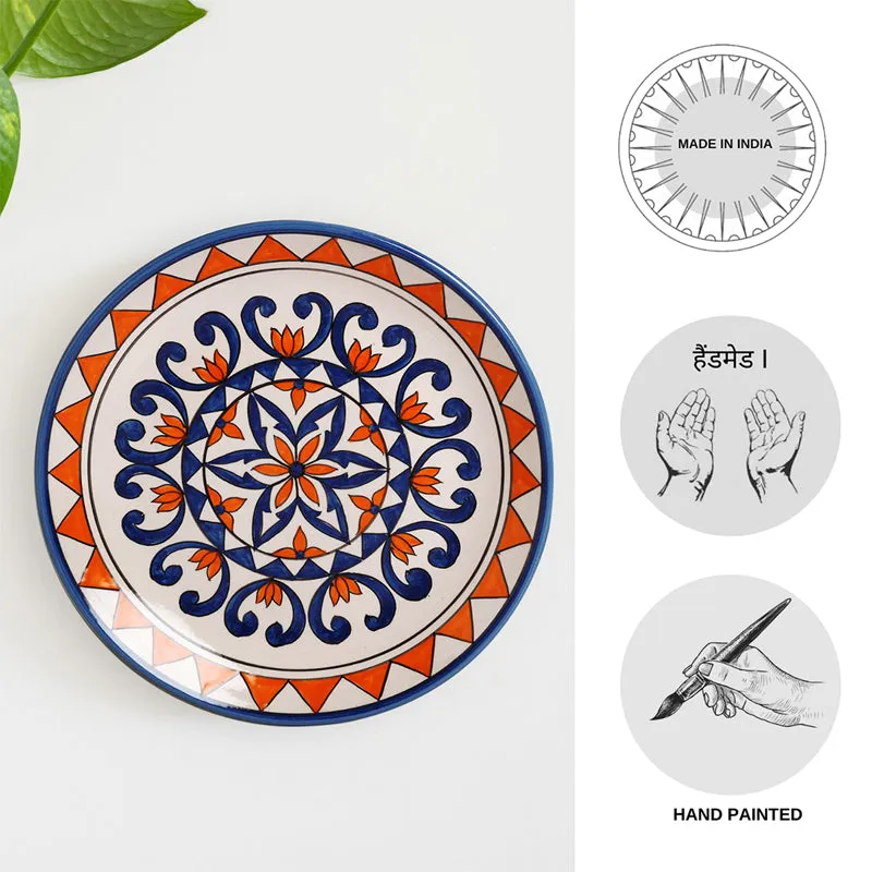 Star Real Handpainted Wall Plate media 3