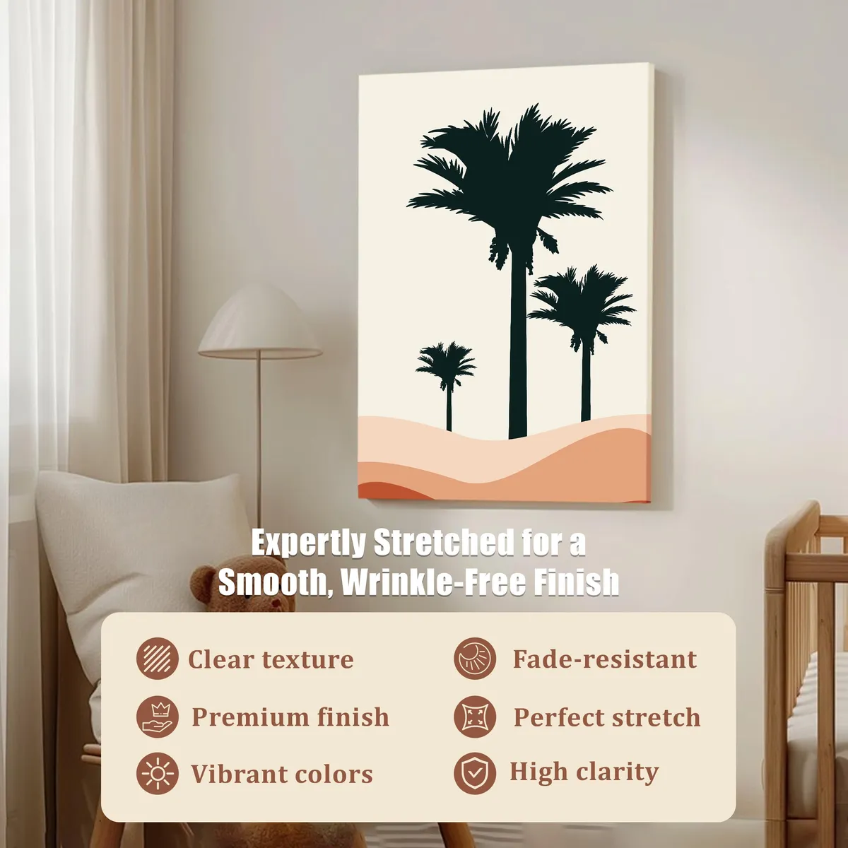 Earthsong Cotton Canvas Wall Painting media 5