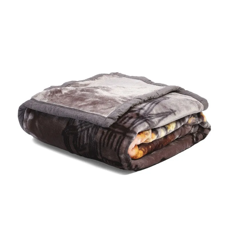 Monte Carlo Midnight Bloom Blanket - 600 GSM media 6