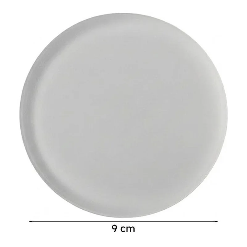 Glossy Drop Glass Coaster (White) - Set Of Four media 7