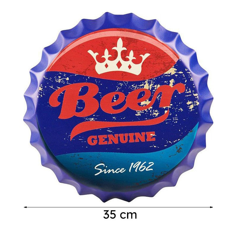 Beer Genuine Metal Wall Accent media 6