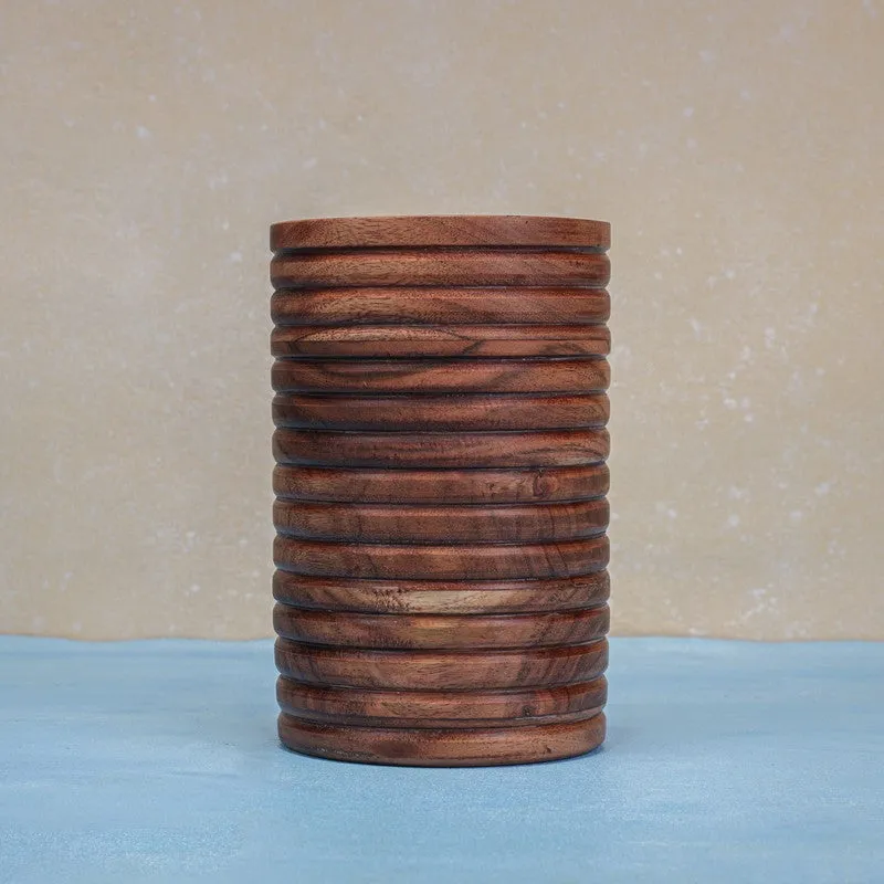 TimberNest Wood Cutlery Stand media 7