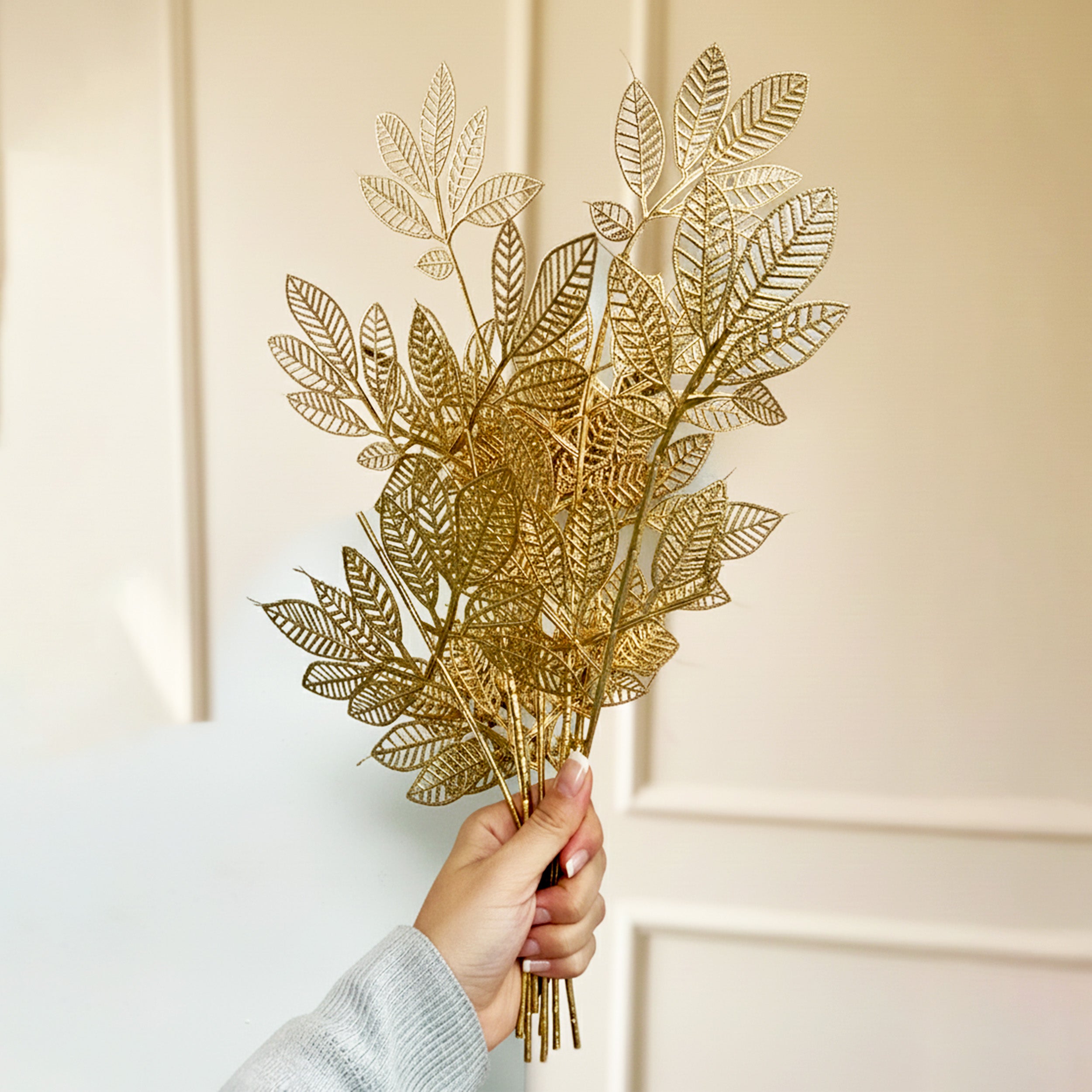 Canopy Golden Artificial Stems- Set Of Two media 9