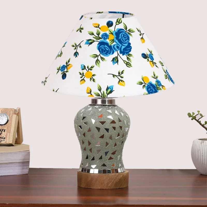 Liora Fleur Wooden Table Lamp - Multicolor media 4