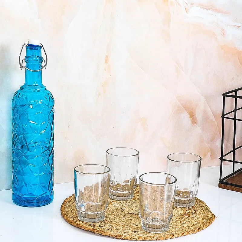Stella 1000 mL Water Bottle With 200 mL Glasses - Five Piece Set media 1
