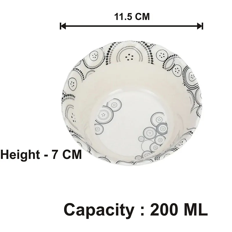 Beery Lush Glass Dessert Bowl (200 ML) - Set Of Twelve media 4