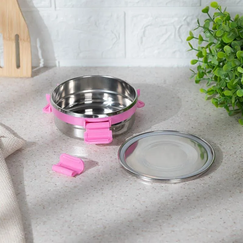 Clip Lock Lunch Box (275 mL) - Pink media 4