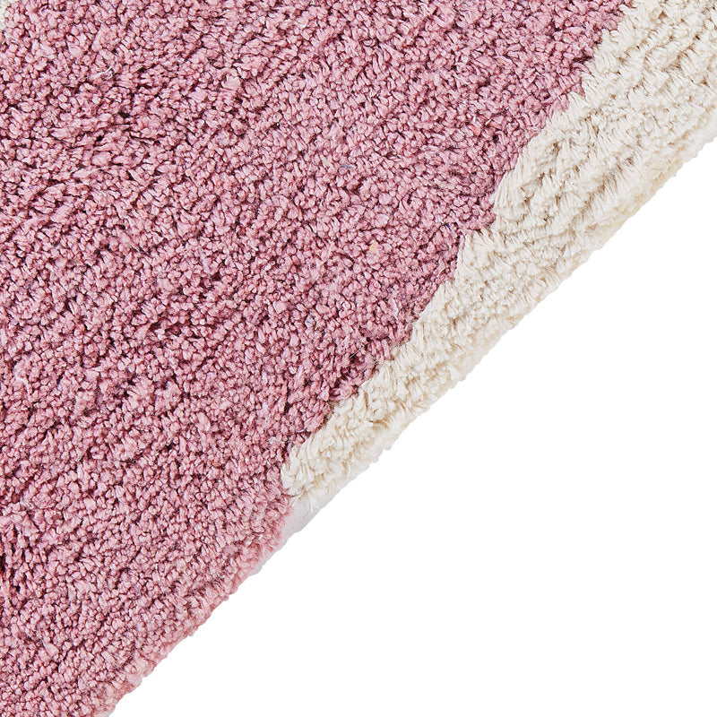 Vibrant Arc Tufted Cotton Area Rug - Multicolor media 4