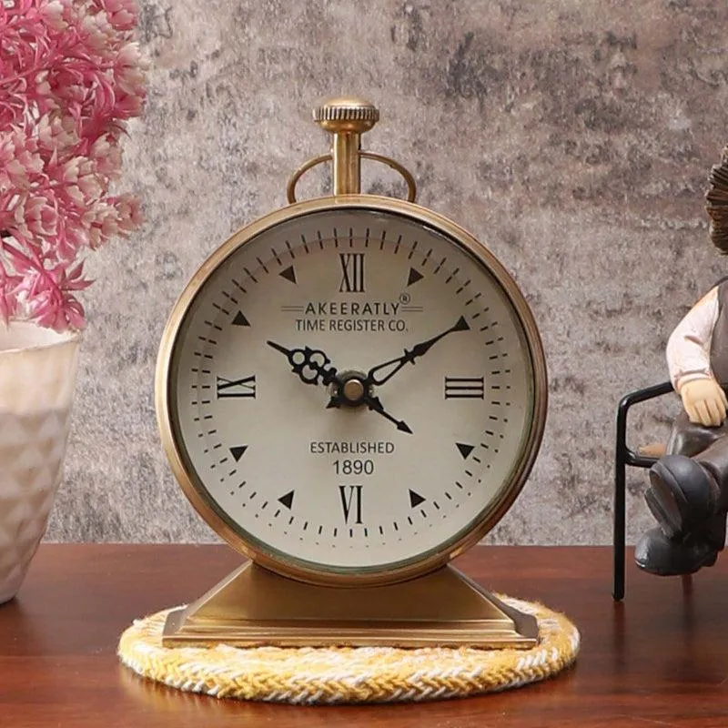 Gable Antique Table Clock media 1