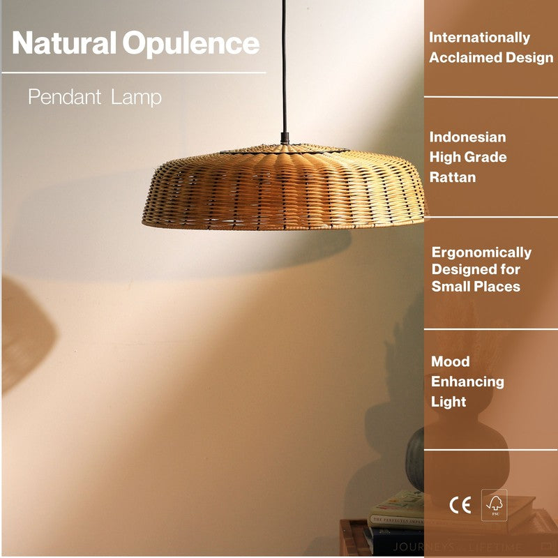 Fig Living Natural Opulence Ceiling Lamp - Beige media 5
