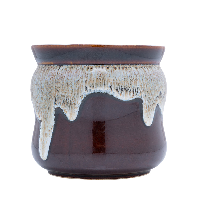Honey Drip Planter - Brown media 4