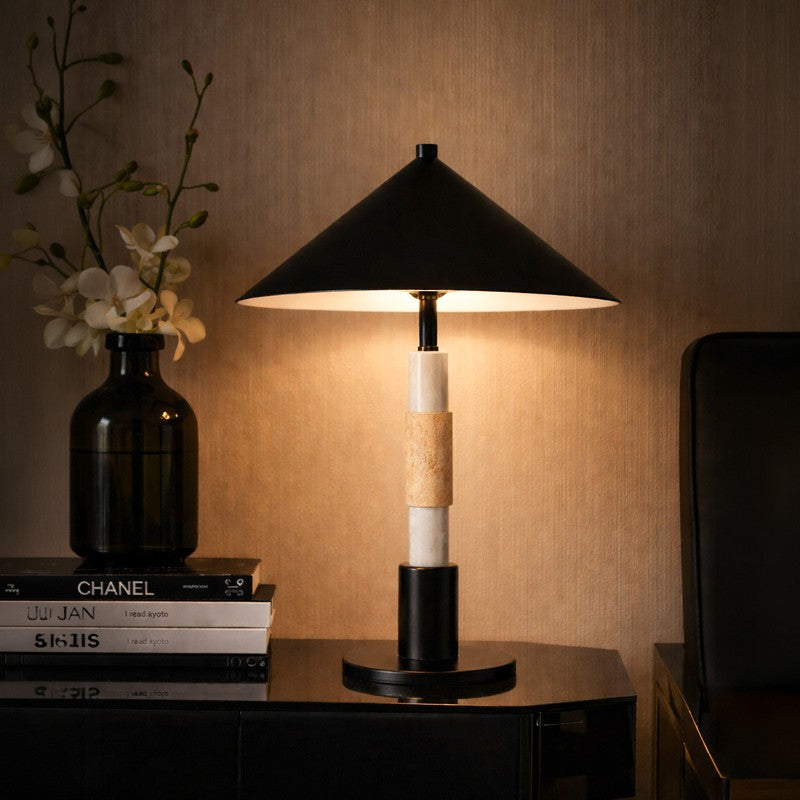 AarviDecor Ashford Accent Metal Table Lamp
