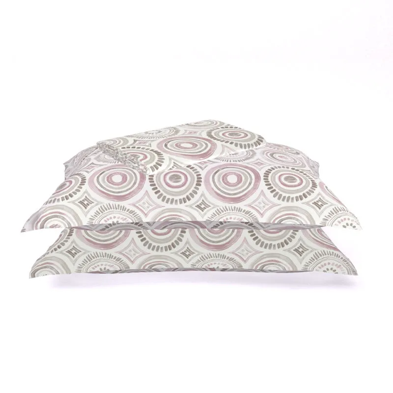 Himeya Comfort Percale Africana Cotton Bedsheet (Grey) - 120 TC media 4
