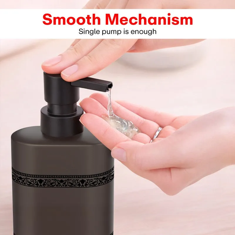 Rioware Drape Form Ceramic Soap Dispenser (300 mL) - Black media 8