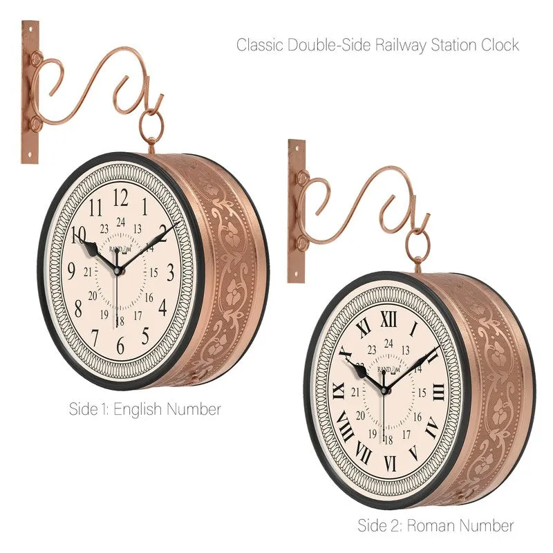 Foxleigh Double Sided Wall Clock media 4