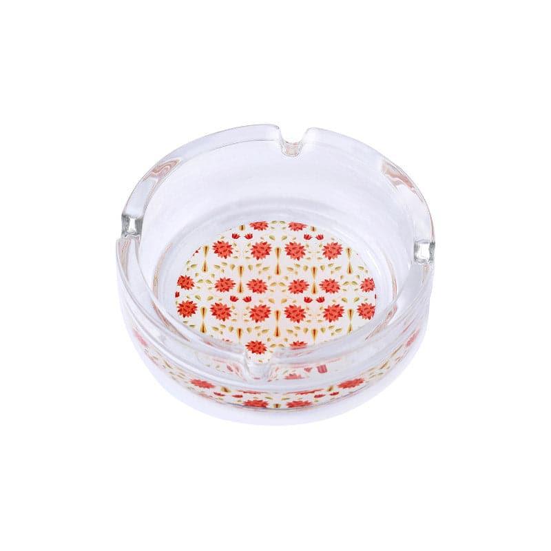 Magnate Mughal Floral Ashtray - White media 3