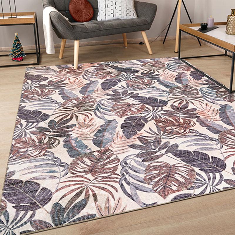 Aiden Tropical Carpet - Coffee media 3