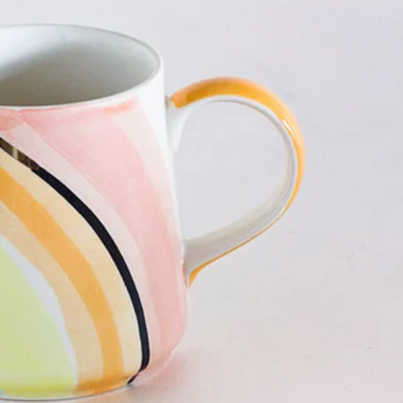 Rainbow Ceramic Coffee Bone China Coffee Mug (280 mL) media 5
