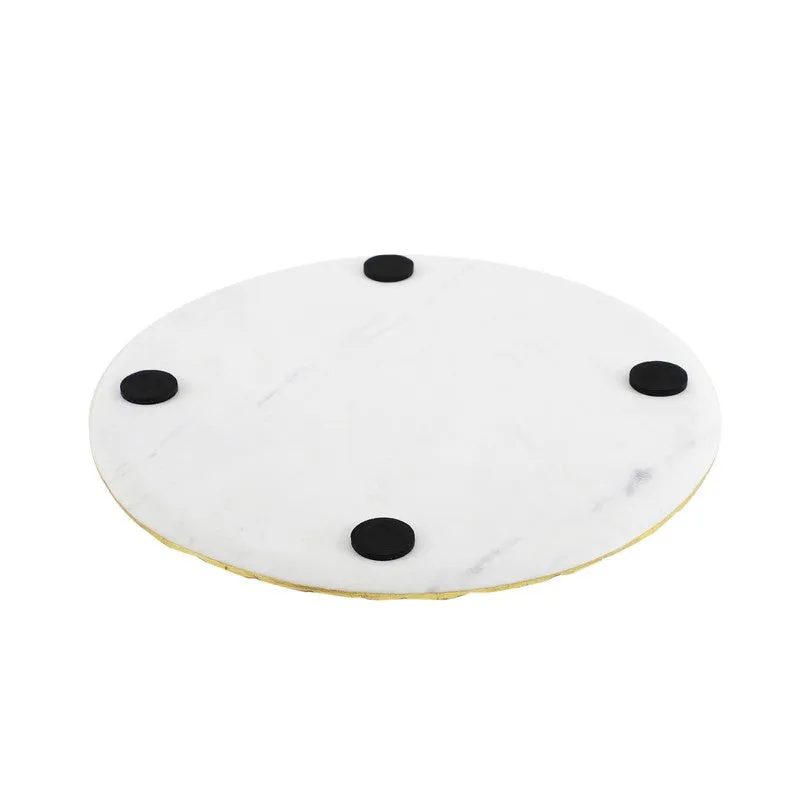 Solara Bloom (Marble,Metal) Platter media 7