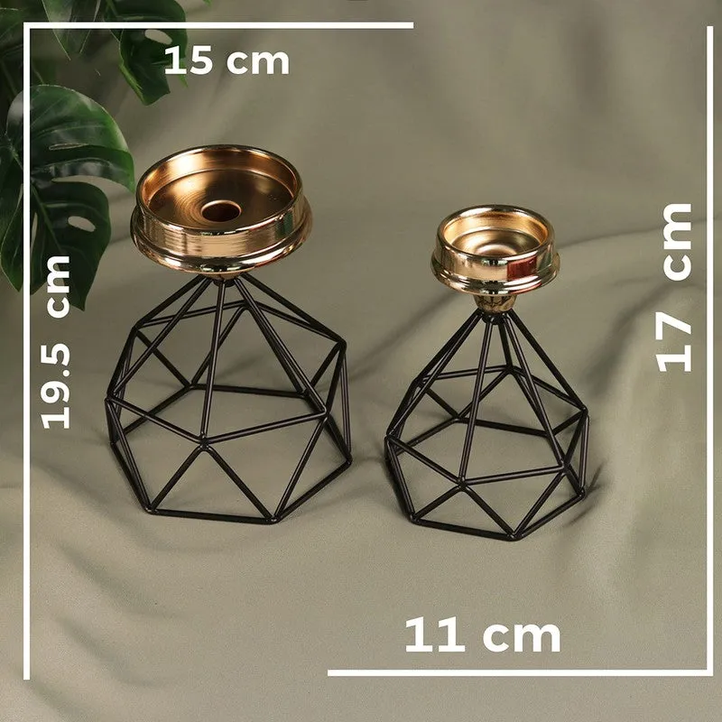GeoGlow Candle Holder - Set Of Two media 6
