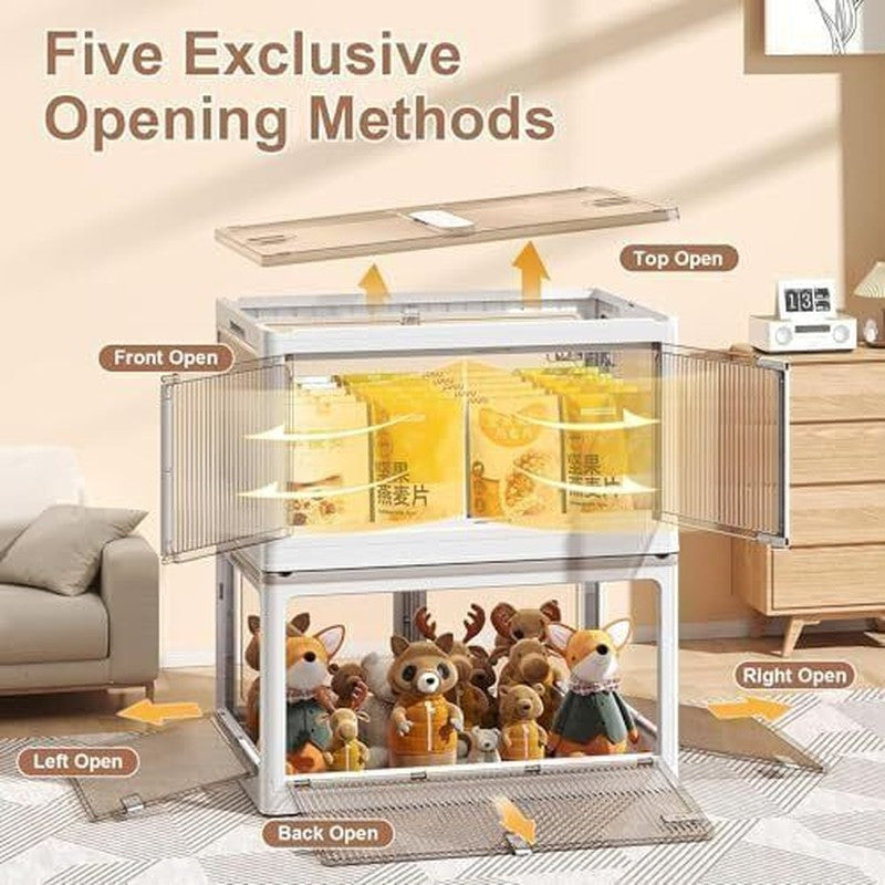 UrbanVault White Metal & Plastic Racks media 4