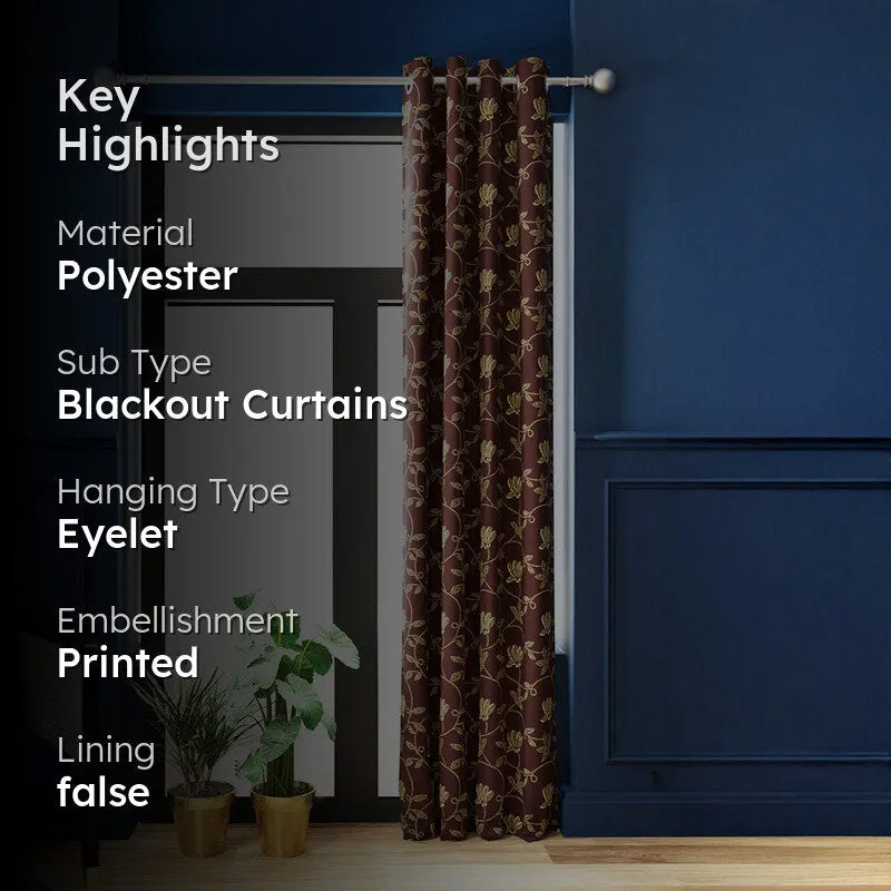 Afton Polyester Blackout Curtain media 2