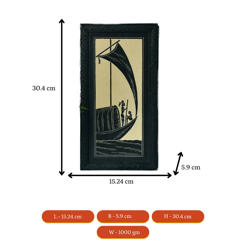 Silent Voyage Ceramic Wall Art media 6