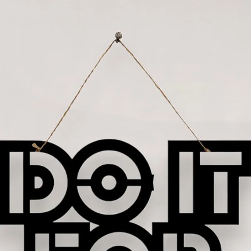 Do It For The Plot Mild Steel Wall Accent media 4