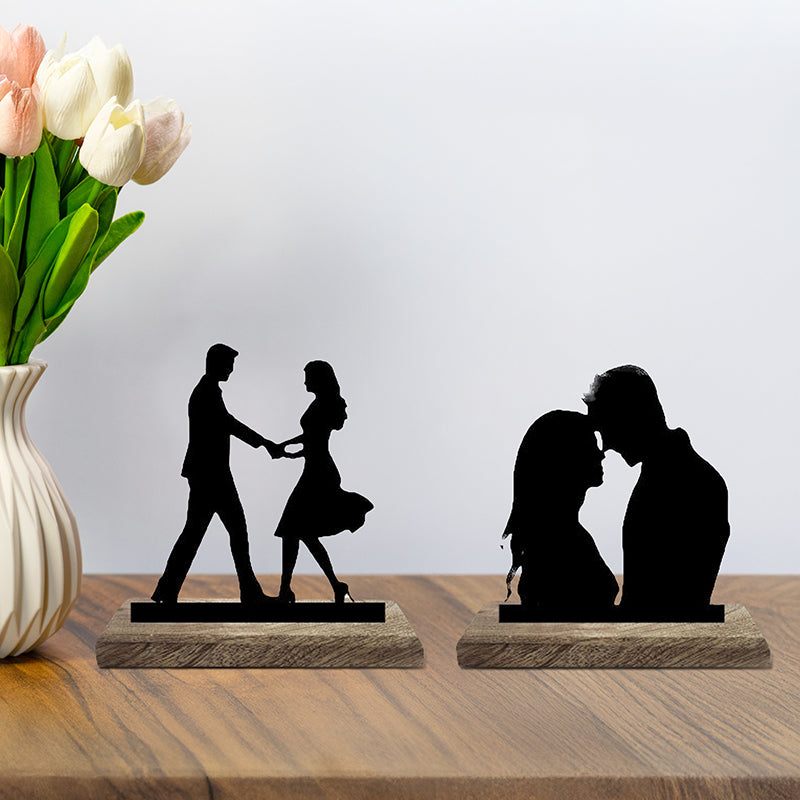 Romantic Bond Showpiece - Set Of Two