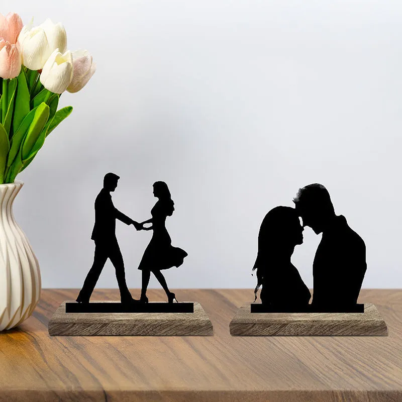 Romantic Bond Showpiece - Set Of Two media 1