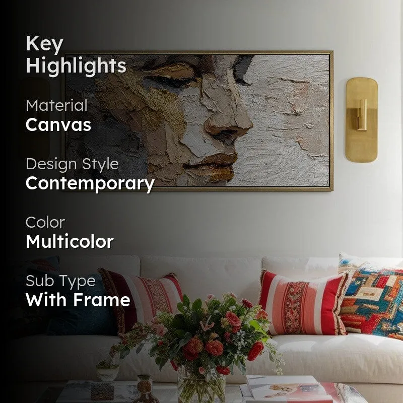 Lunar Profile Canvas Wall Art media 2