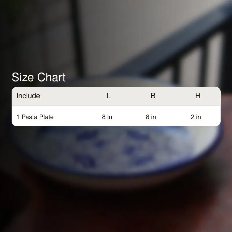 Alberto Ceramic Pasta Plate media 6